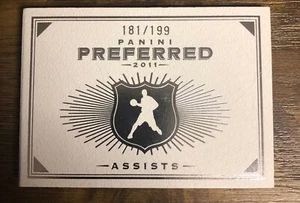 2011-12 Panini Preferred - Assists Material Booklet #4 - See Description - Picture 1 of 5