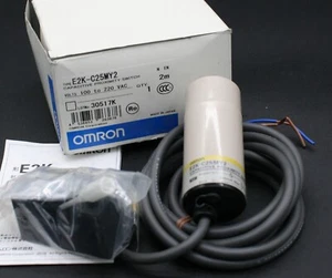 One (1) Omron E2K-C25MY2 Capacitive Proximity Sensor 2M NEW - Picture 1 of 9