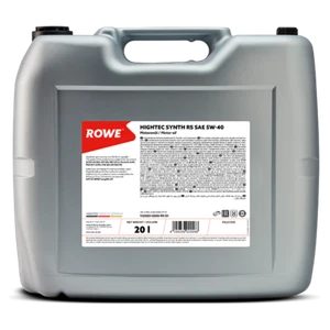 5W-40 Engine Oil 20L Rowe Hightec Synth RS for BMW Mercedes Porsche A40 PSA VW - Picture 1 of 1