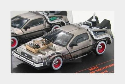 1:43 VITESSE De Lorean Time Machine Back To Future 3 Ritorno Al Futuro 3 VE24013 - Image 1 of 2