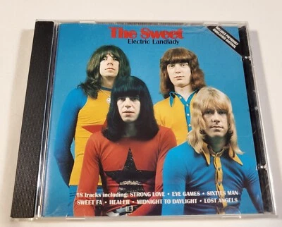 The Sweet: Electric Landlady CD, 1997 Receiver Records UK Import VG+ IA r - Image 1 of 3