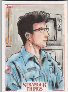 Boceto autógrafo Topps Stranger Things Bienvenido al revés Humberto Fuentes /1 - Imagen 1 de 1