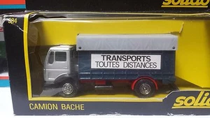 SOLIDO CAMION BACHE 384 MERCEDES 1217 K/32 1:55 - Picture 1 of 2