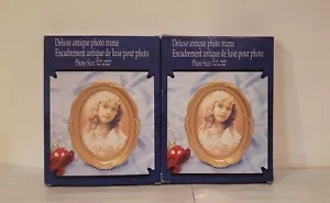 Deluxe Antique Photo Frame Photo Size 5x7 or 13x18 cm Lot of 2 - Picture 1 of 1