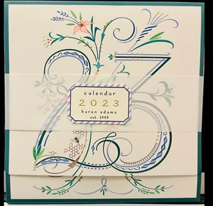 Karen Adams Tischkalender 2023 Classic nur Nachfüllpackung - sauber top - Bild 1 von 2