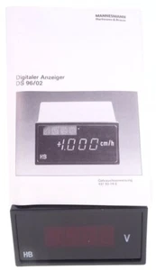 Hartmann & Braun DS 96/02 Digital Indicator 0-20V LED Digital Built-in Display NEW - Picture 1 of 5