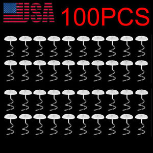 100PCS Headliner Twist Pins Kit For Fabric Sofa Chair Upholstery Crafts Repair