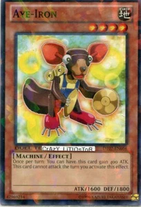 3 X YU-GI-OH AYE-IRON DUEL TERMINAL COMMON MINT DT07-EN056 - Picture 1 of 1