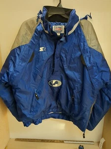 Detroit Lions NFL Starter Jacket Vintage. Proline Authentic Size XL Hidden Hood - Picture 1 of 10