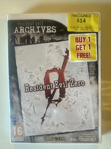 Resident Evil Zero Nintendo Wii With Manual PAL - Picture 1 of 3