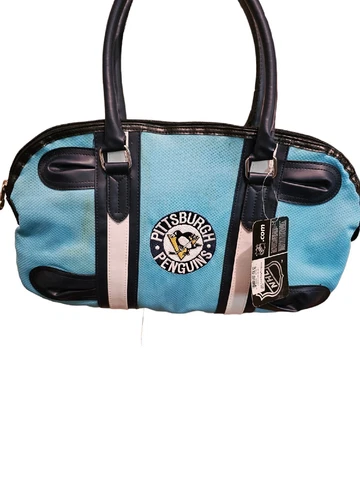 NHL LOAF / BAG / purse  PITTSBURGH PENGUINS hockey New with tags  blue Cover