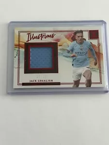 Jack Grealish 2022-23 Impeccable EPL Illustrious Materials Ruby Relic, /10 - Picture 1 of 2