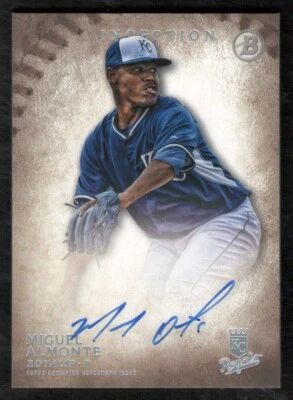 Miguel Almonte 2015 Bowman Inception Autographs #PAMA Insert Card - Image 1 of 2