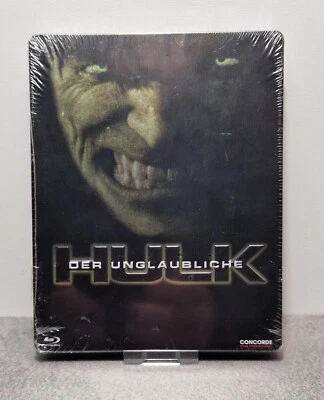 Der unglaubliche Hulk - Steelbook Blu-Ray - Futur Pak - OOP - NEU & OVP - Bild 1 von 4