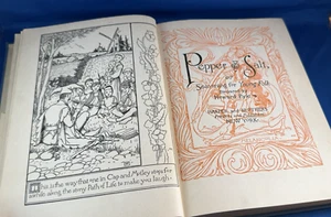 PEPPER AND SALT OR SEASONING FOR YOUNG PEOPLE Howard Pyle Illust 1913 Ex Lib - Picture 1 of 10
