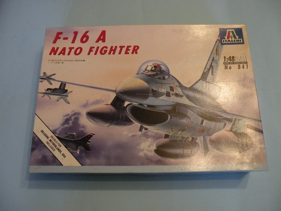 ITALERI F-16A NATO FIGHTER NUOVO/NEW -SOLO BOX/SCATOLA- - Immagine 1 di 1