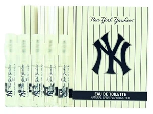 NEW YORK YANKEES FOR MEN 1.5ml .05oz x 5 COLOGNE SPRAY SAMPLE VIALS - Picture 1 of 1