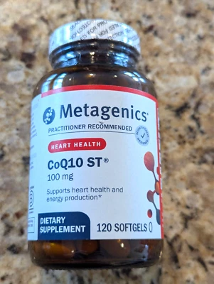 Metagenics CoQ10 ST Heart Health 100 mg 120 cápsulas blandas caducidad: 10/2026 Foto 1 de 4
