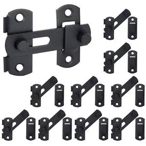 10PCS Barn Door Lock, Sliding Barn Door Latch Stainless Steel Safety Gate Lat... - Picture 1 of 7