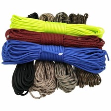 Paracord 750lb Parachute Cord Lanyard Rope Mil Spec Type IV 7 Strand 100ft Rope