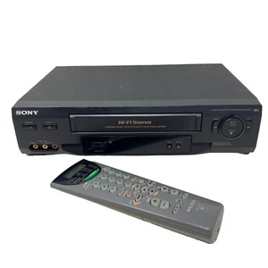 Sony VCR for Recording & Playing VHS Tapes with Remote Model SLV-N51 - Picture 1 of 13