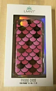 Funda de teléfono LMNT para Iphone 6 / 6S / 7/8 rosa y metálico oro rosa NUEVA EN CAJA - Imagen 1 de 8