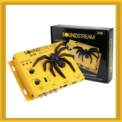 Soundstream BX-10 Digital Bass Reconstruction Processor Equalizer - Yellow - Image 1 of 4