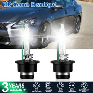 For Lexus GS350 GS450h 2007-2015 HID Headlight Bulbs Conversion Kit 6000K White - Picture 1 of 12