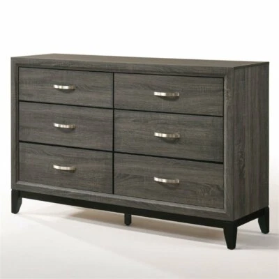 ACME Valdemar Dresser in Weathered Gray - Image 1 of 4