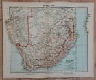 Landkarte map 1907: Afrika. Kapstadt Süd-Afrika 