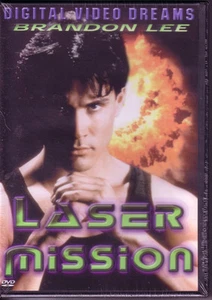 1990 NiP dVd* Laser Mission Brandon LEE Ernest BORGNINE - Picture 1 of 1