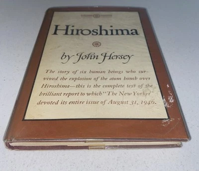 HIROSHIMA - John Hersey 1966 Preowned 9th Printing Former Library Copy *Blemish - Image 1 of 4