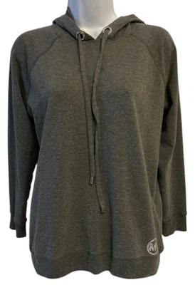 Michael Kors Hoodie Sweatshirt Gray Women’s Sz M No Care Tag - Image 1 of 4