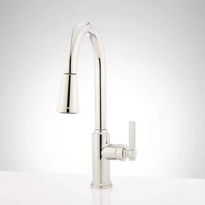 Signature Hardware 448180 Greyfield 1.8 GPM Pull-Down Kitchen Faucet - Picture 1 of 9