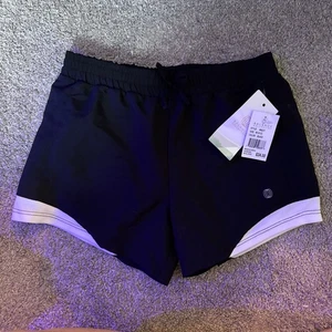 Balance Collection Girls Short Size Medium 10/12 New With Tags Black/white - Picture 1 of 4