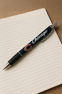 Chicago Bears Retractable Ballpoint Pen – Official NFL 25PACK - Picture 1 of 2