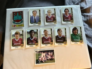 West Ham United - Panini Football 86 stickers - Picture 1 of 11