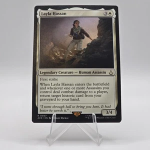 Layla Hassan - ACR #7 Rare - NM / Mint Assassin's Creed Single - Picture 1 of 3