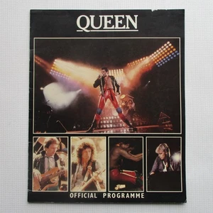 Queen 1980 The Game European UK Tour Concert Programme Book (VG+) - Picture 1 of 9