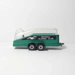 Lesney Matchbox Superfast TP-7 Seagull Gliding Club Transporter Trailer Green - Picture 1 of 13