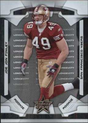 2008 Leaf Rookies and Stars Longevity Parallel #139 Joe Jon Finley /249 - FB - Image 1 of 2