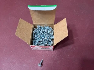 96- Hillman #10 x 5/8" Sechskant-Scheibenkopf mit Schlitz, Blechschrauben, Artikel 70299 - Bild 1 von 7