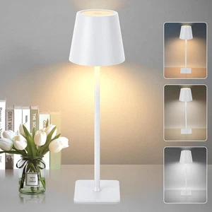 Cordless Table Lamp Rechargeable: 5000mAh Battery Operated LED Desk Lamp, 3 C... - Picture 1 of 7