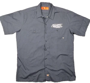 Camisa Dickies Sturgis Motocicleta Rally 75TH Hombre Talla XL Botón Gris EE. UU. - Imagen 1 de 14