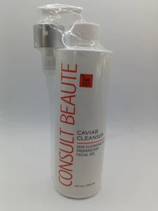 Gel facial limpiador de caviar Consult Beaute 8 fl. oz. Con bomba sellada de fábrica NUEVO - Imagen 1 de 2