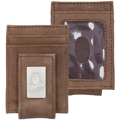 Cartera de cuero con bolsillo frontal de Kansas City Royals Foto 1 de 3