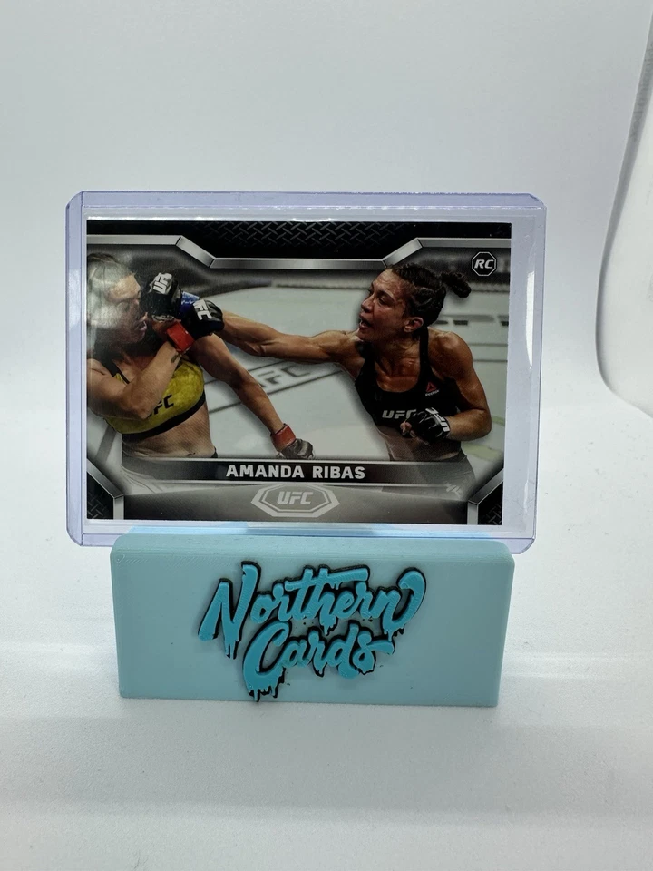 2020 Topps UFC Knockout Amanda Ribas #43 Rookie RC - Image 1 of 2