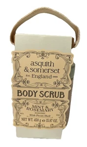 Cepillo exfoliante corporal Asquith & Somerset England menta y romero y exfoliante - Imagen 1 de 2