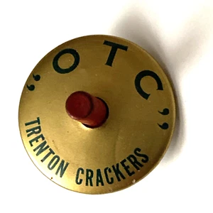 Vintage “OTC” Trenton Crackers Advertising Spinning Toy Top ~ Original Oyster NJ - Picture 1 of 8