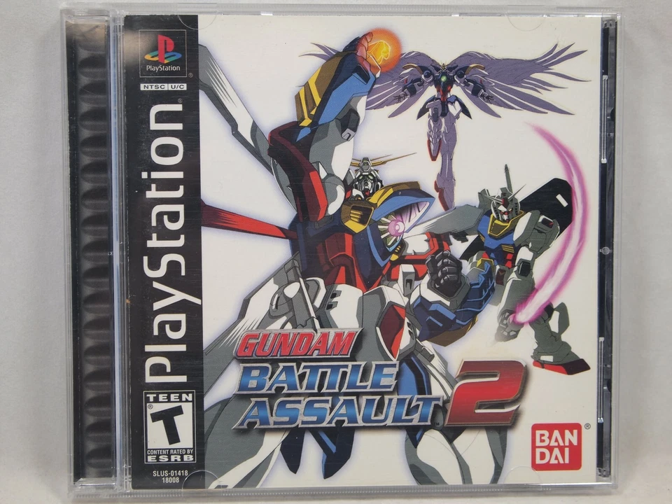 Gundam Battle Assault 2 (Playstation | PS1) Complete in Box CIB Rare Misprint - Image 1 of 4